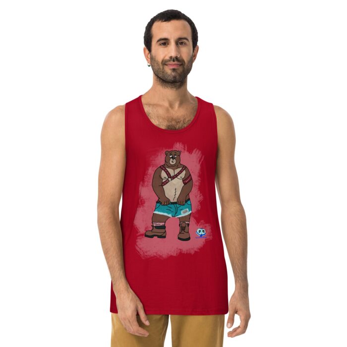 Men’s premium tank top - Growler - Image 6