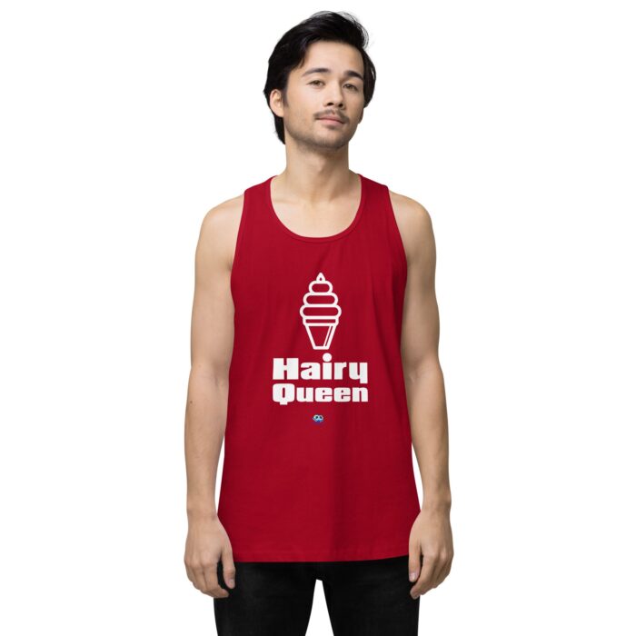 Men’s premium tank top - Hairy Queen - Image 12