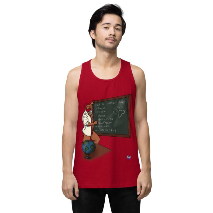 Men’s premium tank top - How To Attract A Bear - Image 12