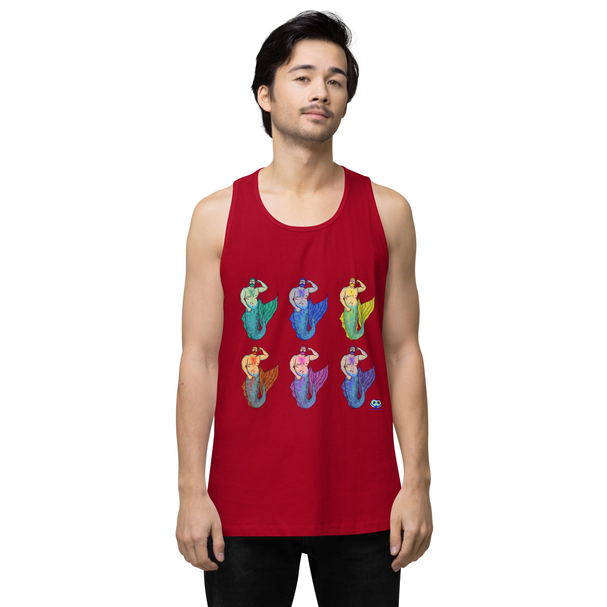 Men’s premium tank top - MerCub Multi - Image 6