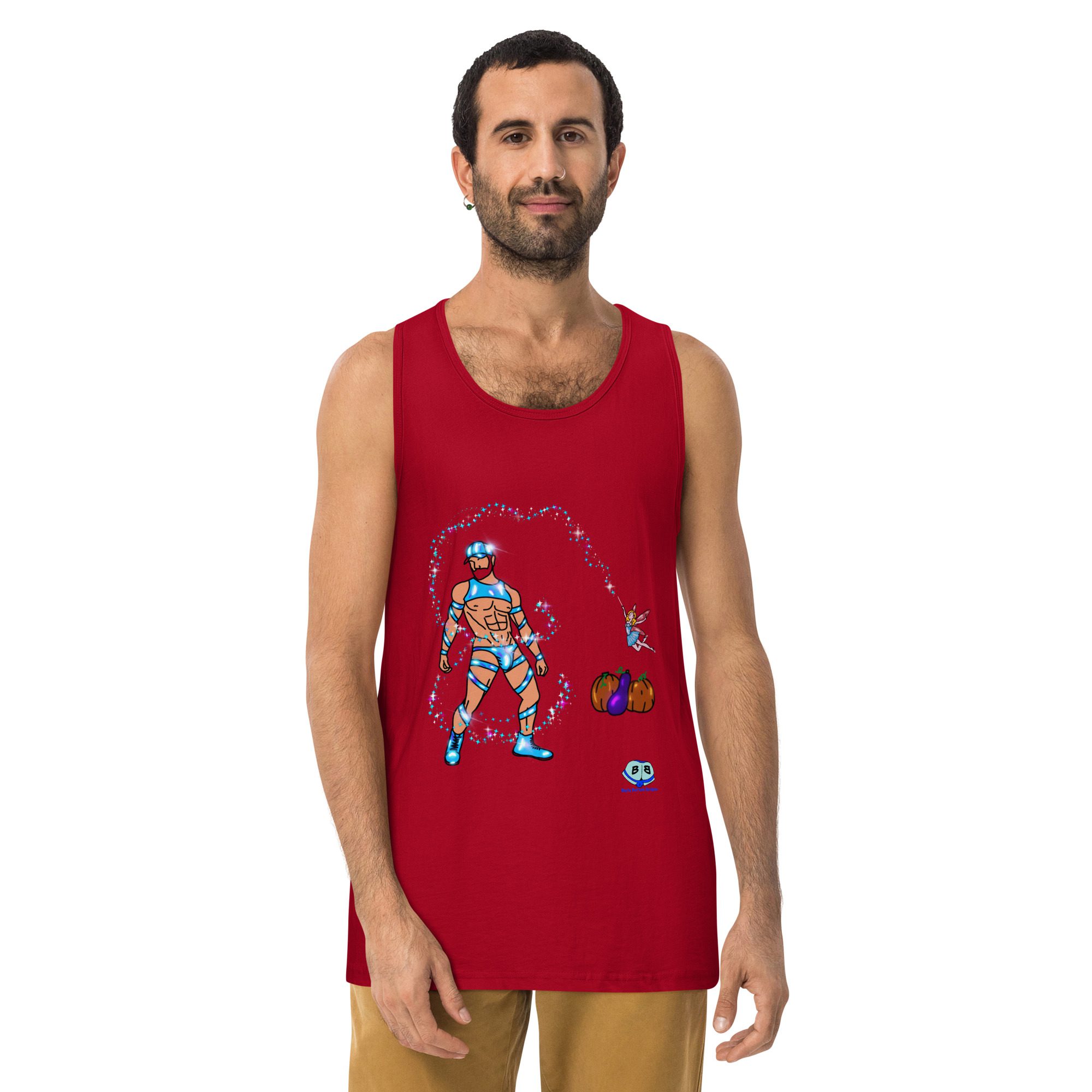 Men’s premium tank top - Midnight - Image 4