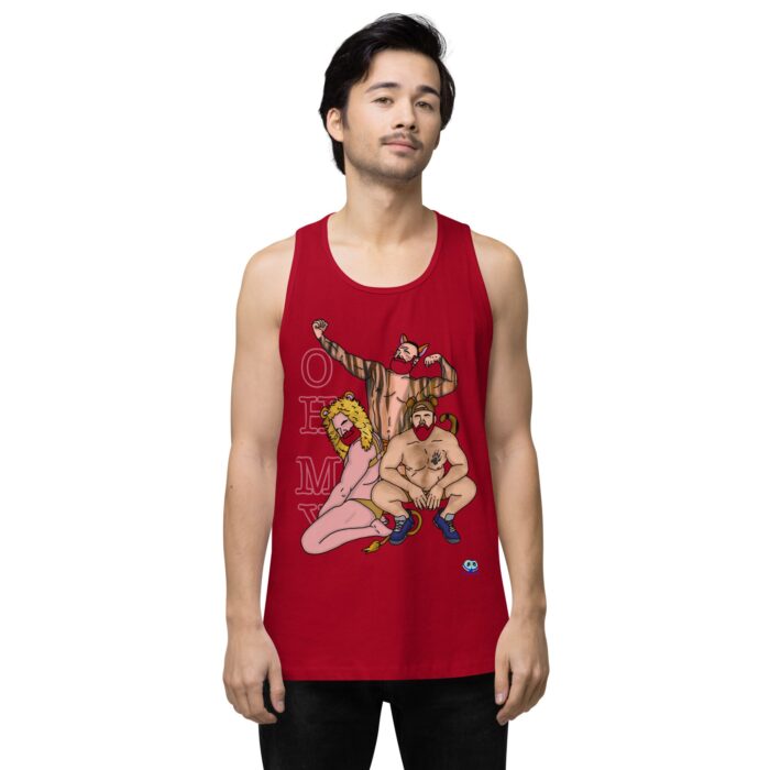 Men’s premium tank top - Oh My - Image 12