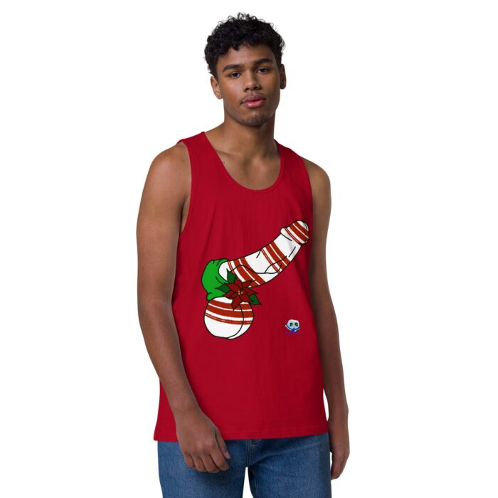 Men’s premium tank top - Peppermint Dick - Image 10