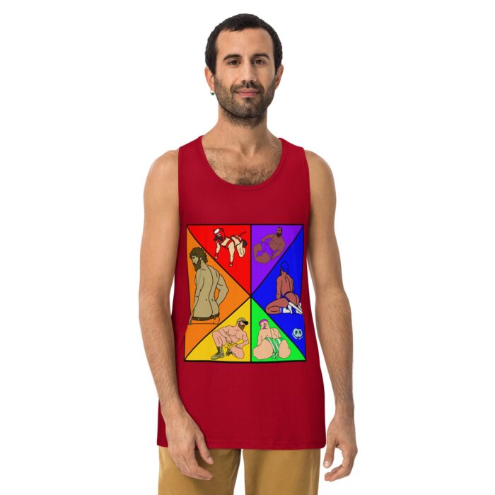 Men’s premium tank top - Pride - Image 6