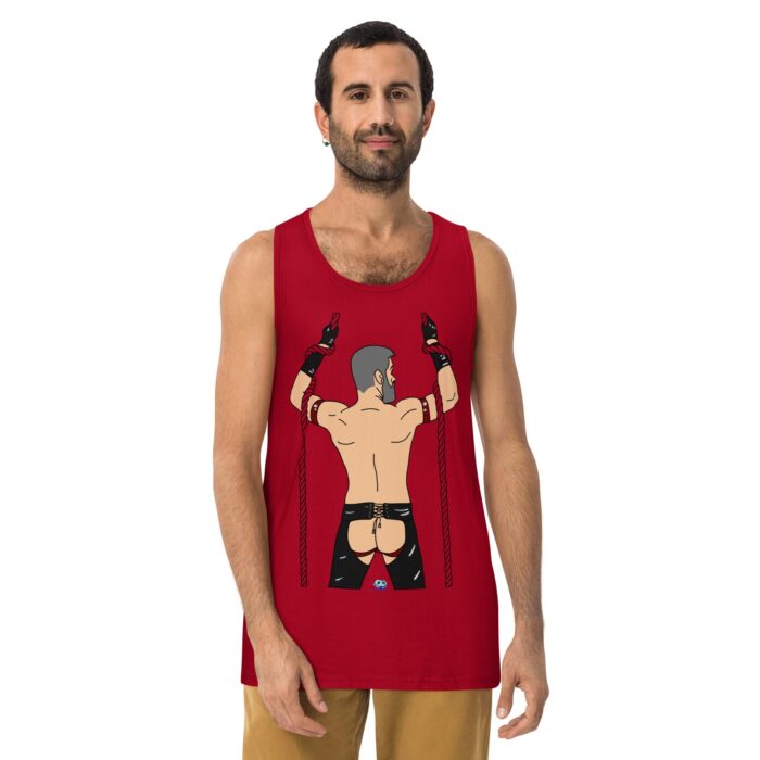 Men’s premium tank top - Ropes - Image 6