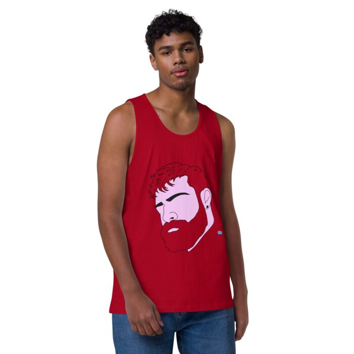 Men’s premium tank top - Smolder - Image 10