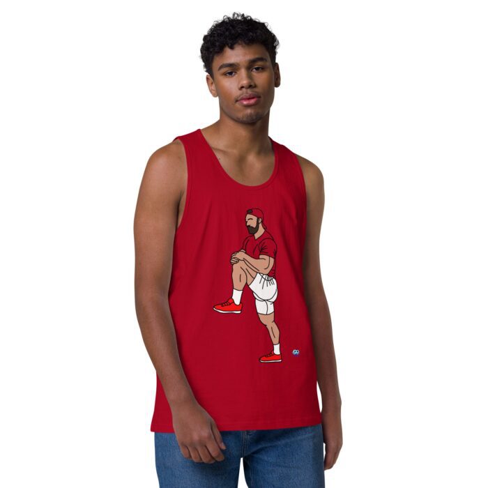 Men’s premium tank top - Stretch - Image 10