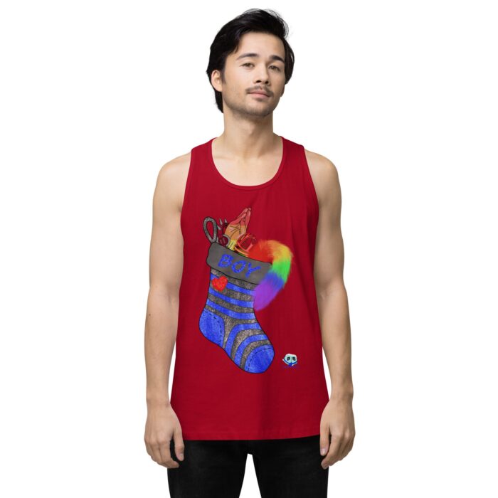 Men’s premium tank top - Stuffed - Image 11