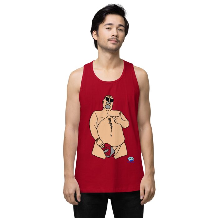 Men’s premium tank top - The Rhino - Image 6