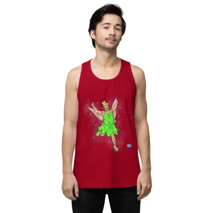 Men’s premium tank top - Tinker Bear - Image 12