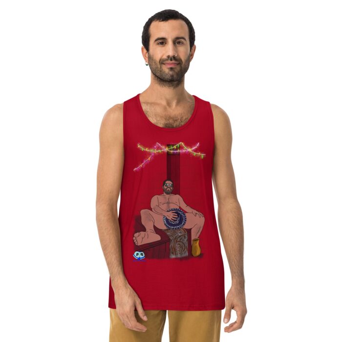 Men’s premium tank top - Vaquero - Image 4