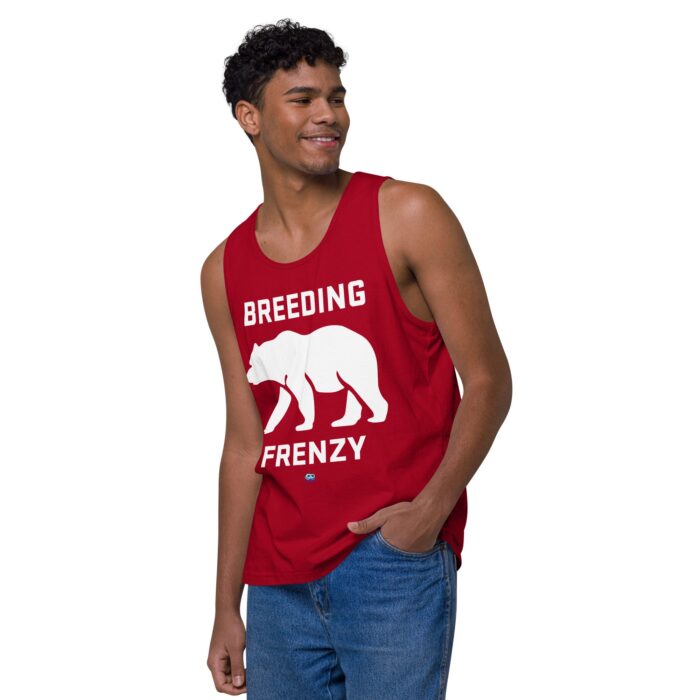 Men’s premium tank top - Breeding Frenzy - Image 12