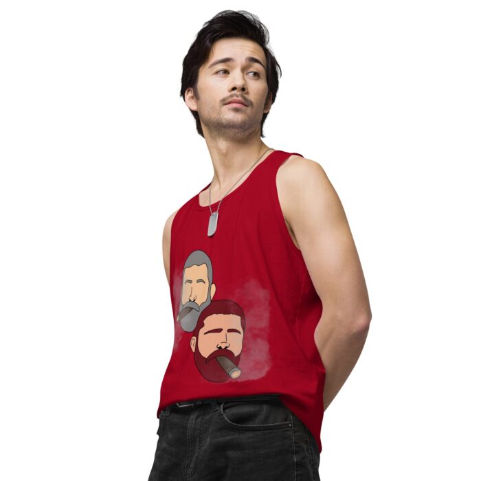 Men’s premium tank top - Cigars - Image 15