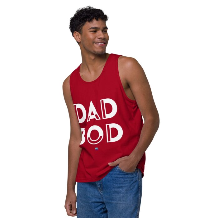Men’s premium tank top - Dad Bod - Image 12