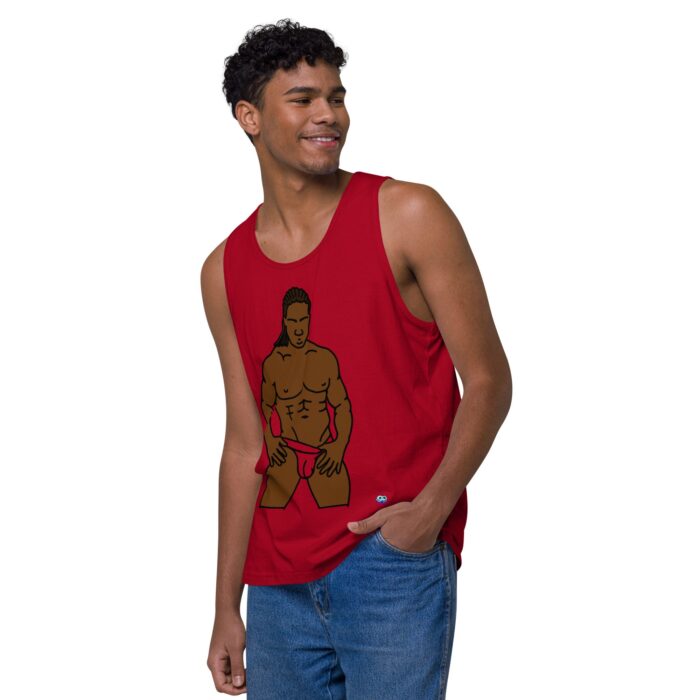 Men’s premium tank top - Dreadlocks - Image 12