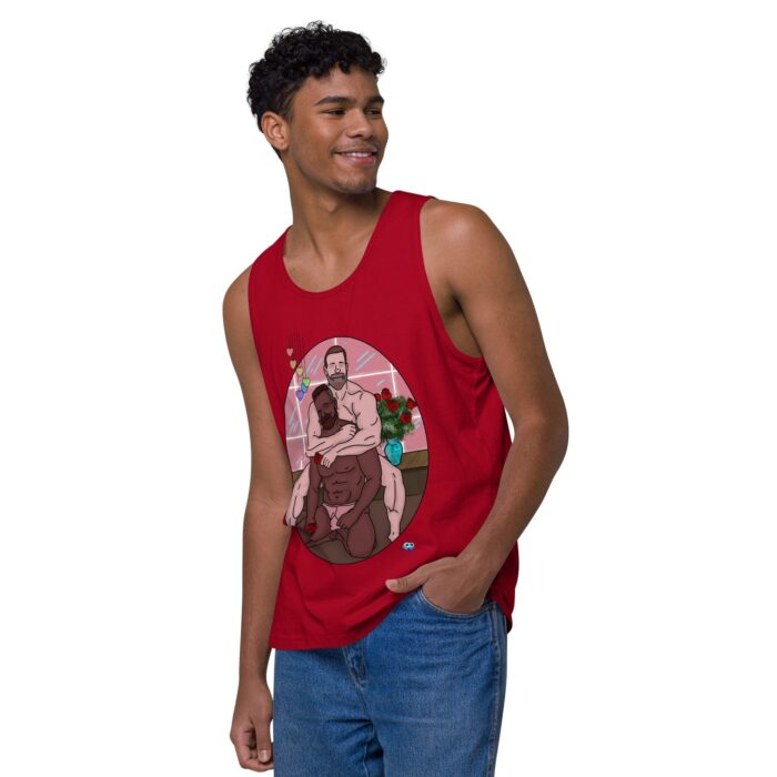 Men’s premium tank top - Guns & Roses - Image 7