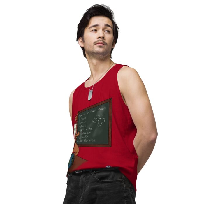 Men’s premium tank top - How To Attract A Bear - Image 15