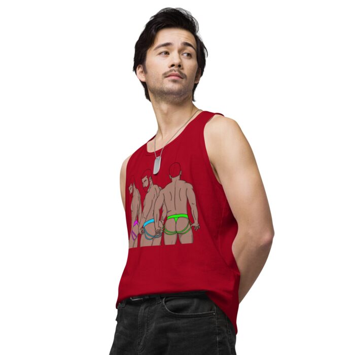Men’s premium tank top - Neon Jocks - Image 15