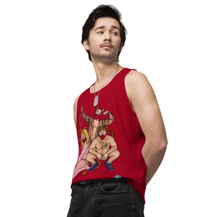 Men’s premium tank top - Oh My - Image 14