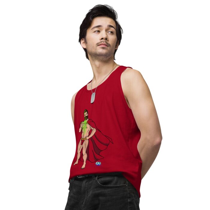 Men’s premium tank top - Powerful - Image 14