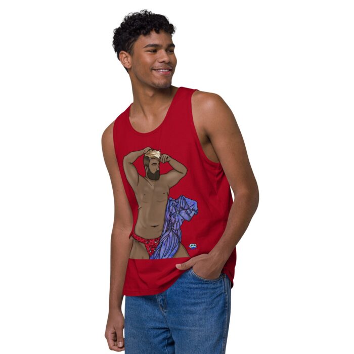 Men’s premium tank top - Sheets - Image 11