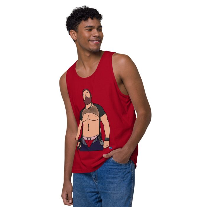 Men’s premium tank top - Strapping Young Cub - Image 12