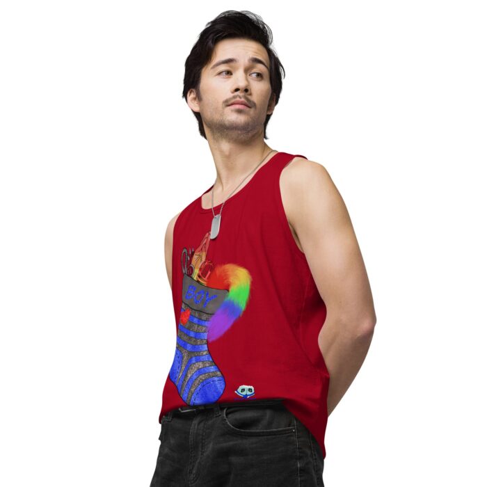 Men’s premium tank top - Stuffed - Image 14