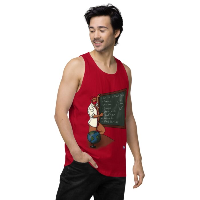 Men’s premium tank top - How To Attract A Bear - Image 14