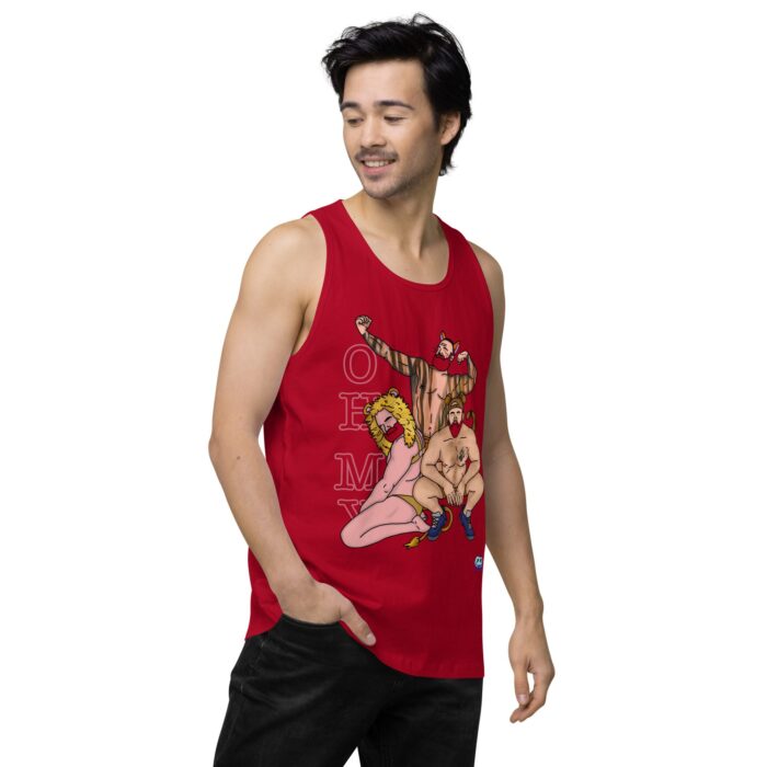 Men’s premium tank top - Oh My - Image 13
