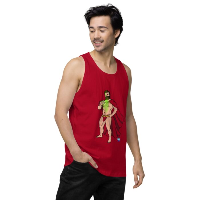 Men’s premium tank top - Powerful - Image 13
