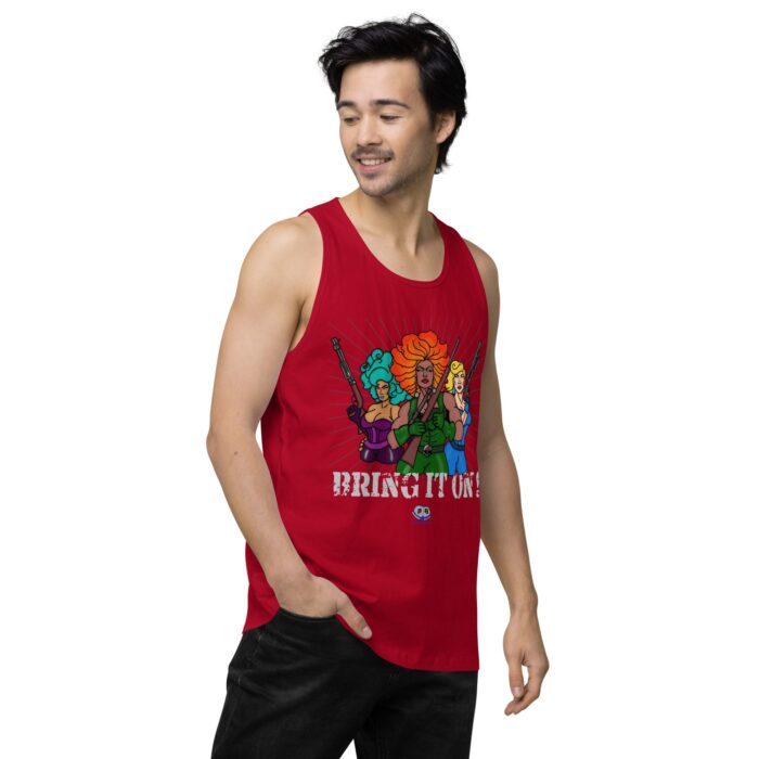 Men’s premium tank top - War on Drag - Image 13