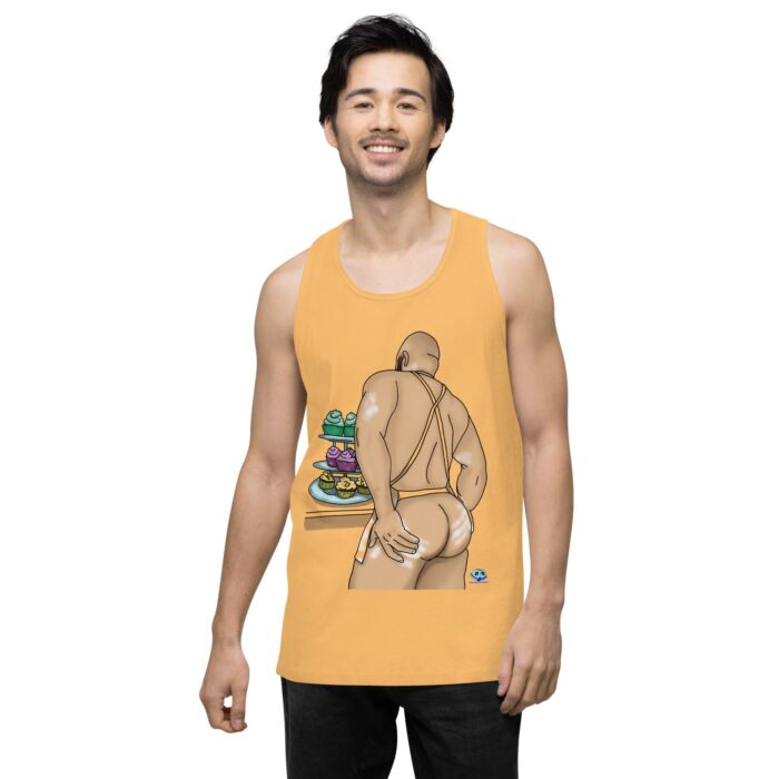Men’s premium tank top - Cakes - Image 20