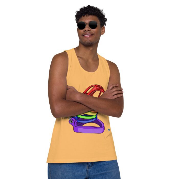 Men’s premium tank top - Chastity Cage - Image 20