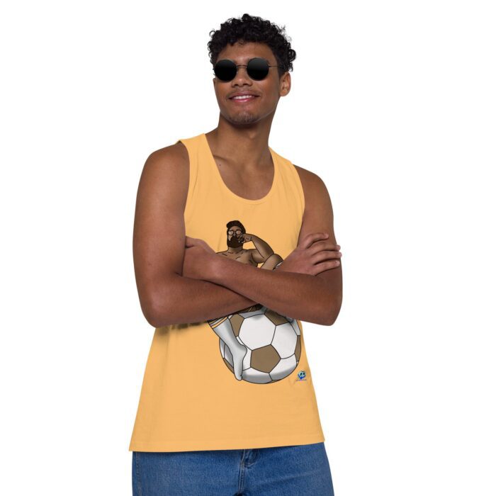 Men’s premium tank top - Futbal / Soccer - Image 38