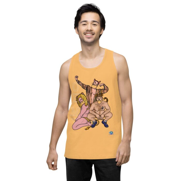 Men’s premium tank top - Oh My - Image 47