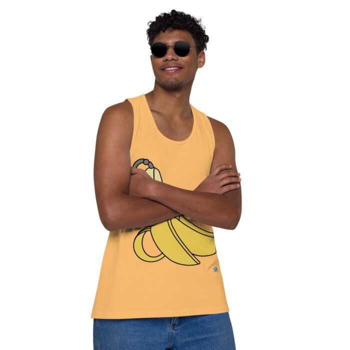 Men’s premium tank top - Pierced Banana - Image 38