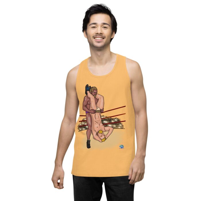 Men’s premium tank top - Pile Driver - Image 20