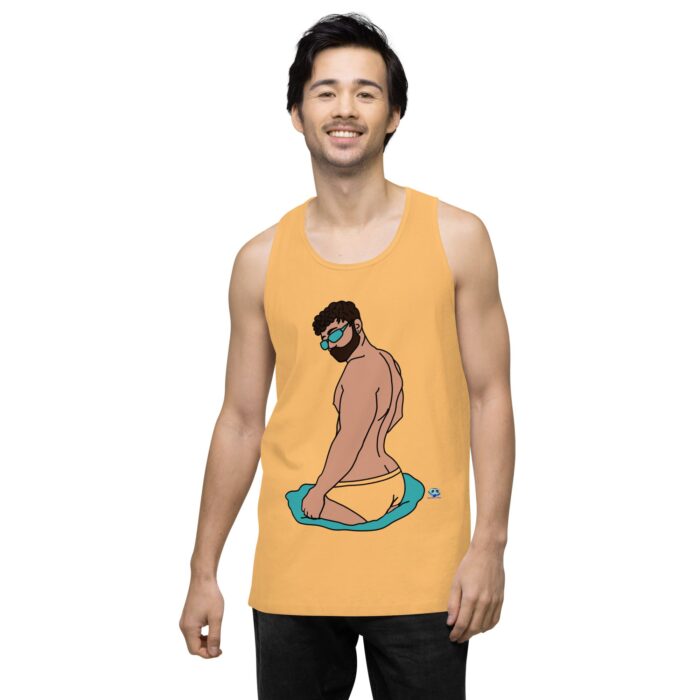 Men’s premium tank top - Pool Boy - Image 47