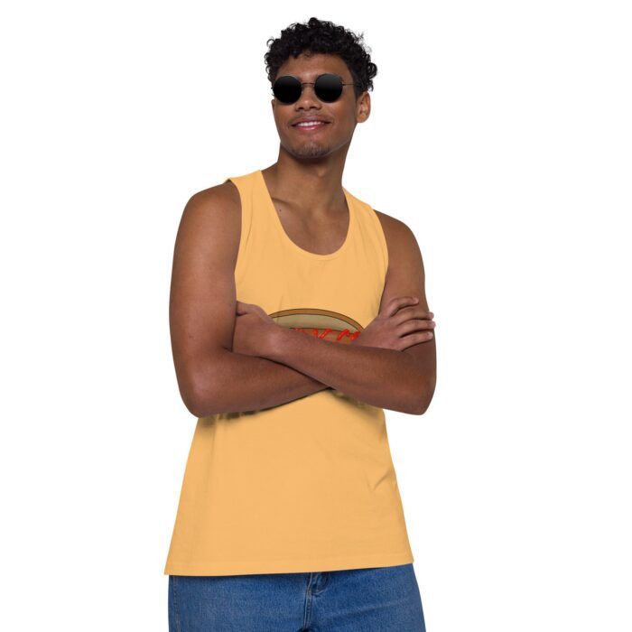 Men’s premium tank top - Real Bad Hotdog - Image 20