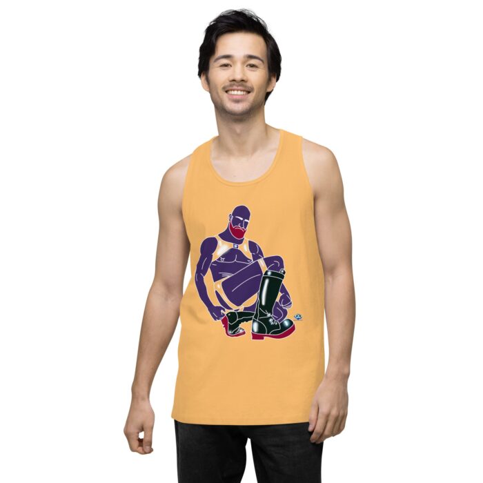 Men’s premium tank top - Rubber Daddy - Image 47
