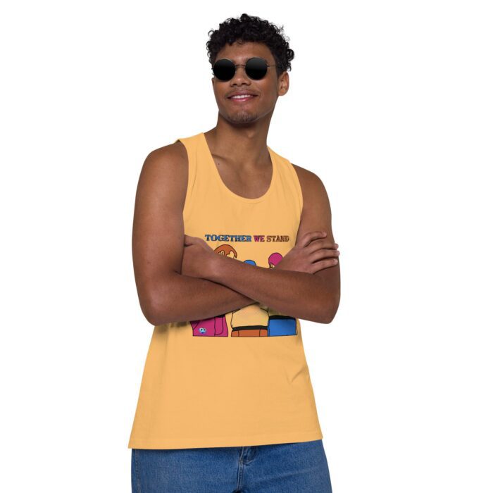 Men’s premium tank top - Together We Stand - Image 30