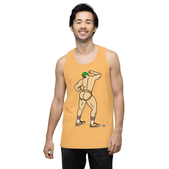 Men’s premium tank top - Up Against The Wall - Image 47
