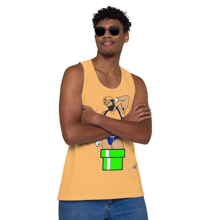 Men’s premium tank top - Warp Pipe Dreams - Image 38