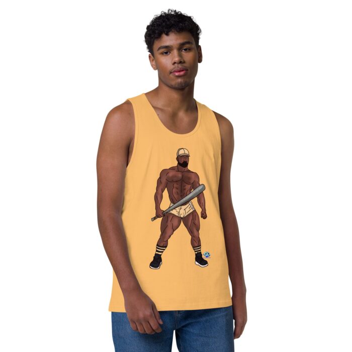 Men’s premium tank top - Batter Up - Image 38