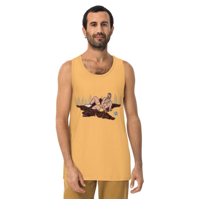 Men’s premium tank top - Bear Skin - Image 19