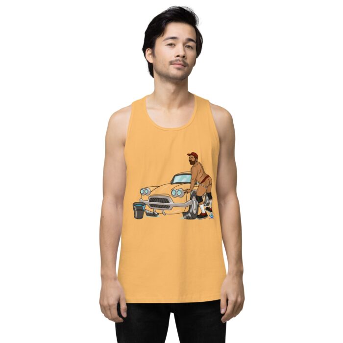 Men’s premium tank top - Car Wash - Image 20