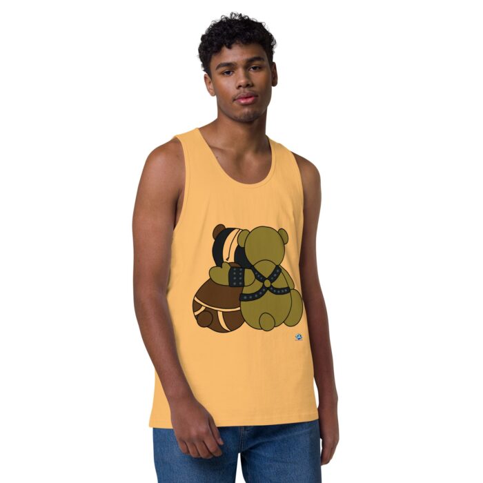 Men’s premium tank top - Bondage Bears - Image 37