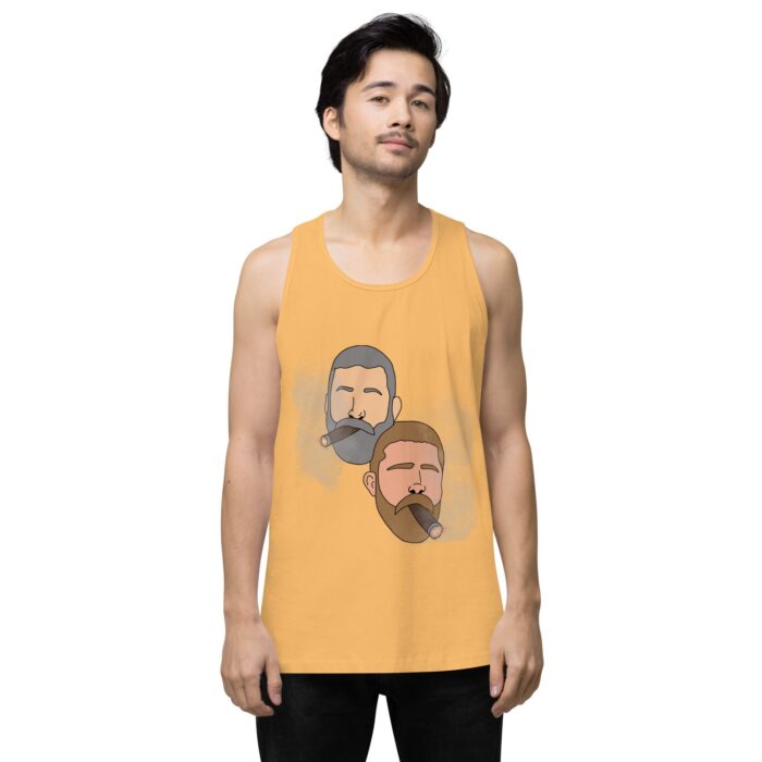 Men’s premium tank top - Cigars - Image 46
