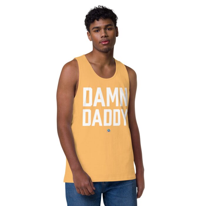Men’s premium tank top - Damn Daddy - Image 37