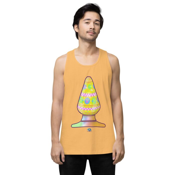 Men’s premium tank top - Easter Egg Butt Plug - Image 37